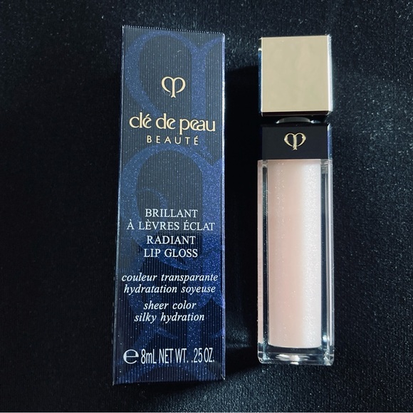 CLÉ De PEAU - RADIANT LIP GLOSS - 01 Rose Quartz - BRAND NEW! - Picture 1 of 9